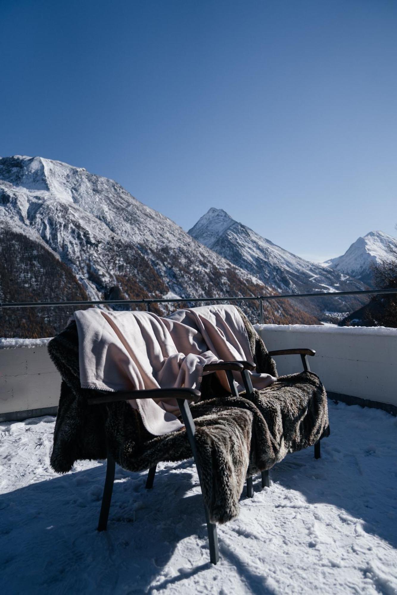 Waldhotel Fletschhorn Panoramic Retreat In Saas Fee Esterno foto